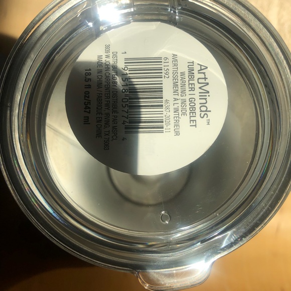 Rugrats Glitter Tumbler 18.5 Oz - Picture 4 of 5